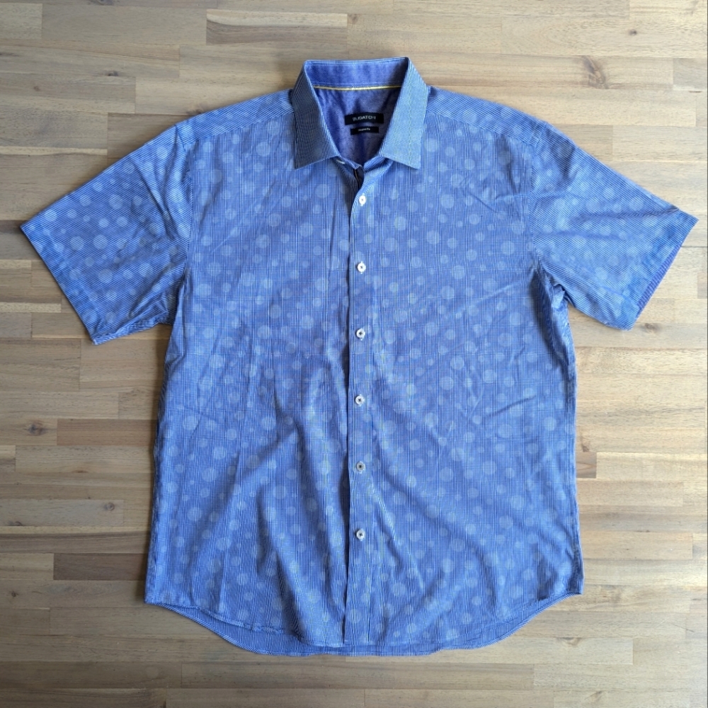 Bugatchi‎ Short Sleeved Dress Shirt